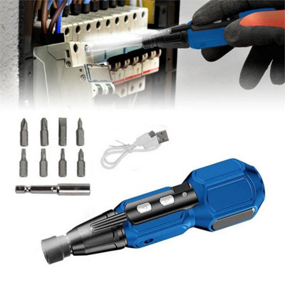Rechargeable LED Electric Screwdriver Mini Cordless Power Tool Set