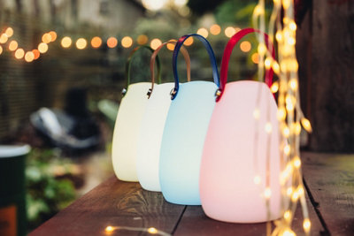 Rechargeable LED Lantern, Portable Colour Changing Wireless Outdoor ...