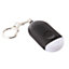 Rechargeable Personal Safety SOS Alarm with Built-In Torch & 130 Decibel Siren & Keyring - Measures H7 x W3.5 x D1.5cm
