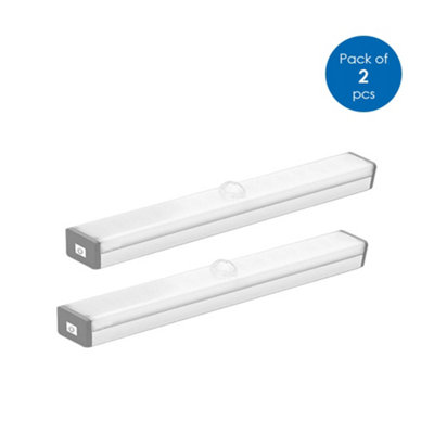 Rechargeable Sensor Cabinet Lights, Infrared & Light Sensor (Pack of 2 pcs)