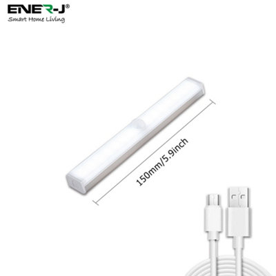 Rechargeable Sensor Cabinet Lights, Infrared & Light Sensor (Pack of 2 pcs)