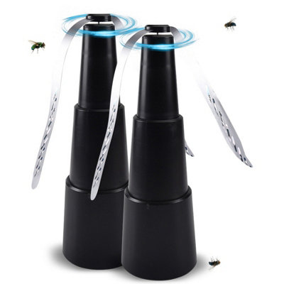 Rechargeable Telescopic Fly Deterrent Fan for Outdoor Events,BBQs,and ...