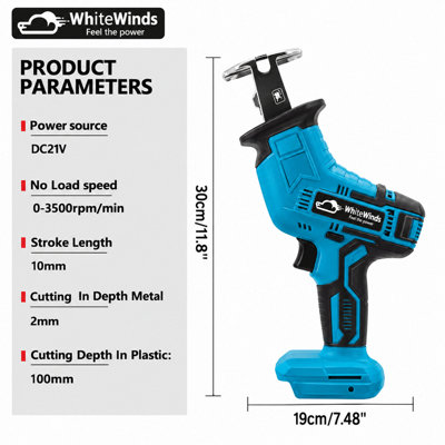 Ready Stocks Portable Reciprocating Saw Modified Electric Saw Power Tool Wood Cutter Machine With Blades I.852949403