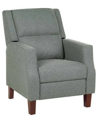 Recliner Chair EGERSUND Fabric Light Green