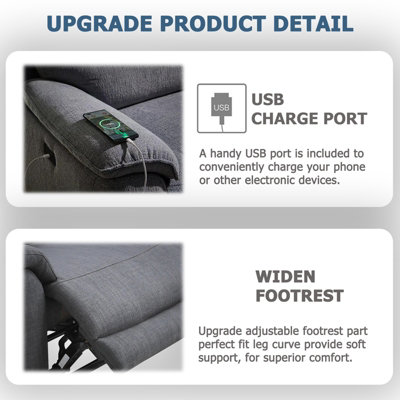 5 recliner outlet sectional