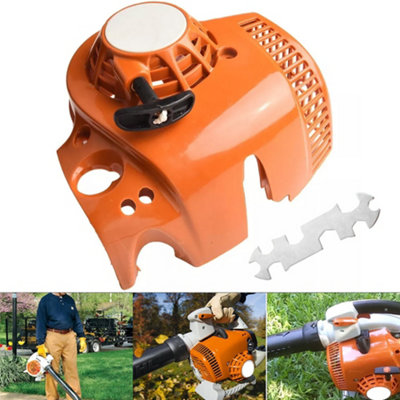 Pull Starter Assembly For STIHL BG56C Bg86 BG86C SH86C SH56C Handheld Leaf Blower Replaces 4241 080 2106 4241 080 2107