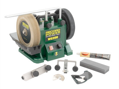 Record Power 33200 WG200 200mm (8in) Whetstone Grinder 160W 240V RPTWG200