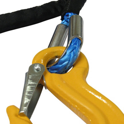 Recovery Synthetic Winch Rope with Safety Hook 12MM x 30M (Kinetic ...