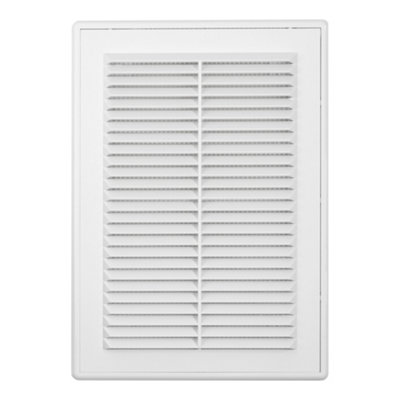 rectangle air vent with no screws visible cover plate and fly screen ...