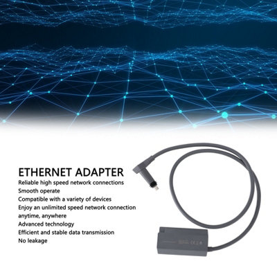 Rectangle Ethernet Adapter for Satellite Internet and Wired Powerline ...