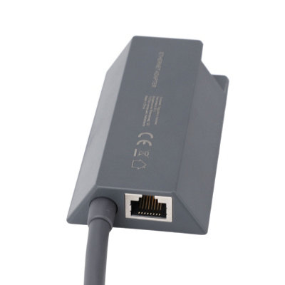Rectangle Ethernet Adapter for Satellite Internet and Wired Powerline ...