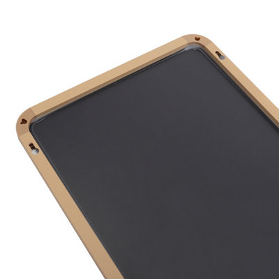 Rectangle Full Length Mirror Wall Mounted or Over The Door Floor Mirror Framed Mirror, Gold 37 x 147 cm