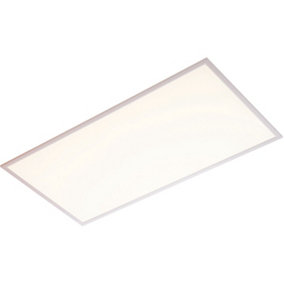 Rectangular Backlit LED Ceiling Panel Light - 1195 x 595mm - Daylight White LED