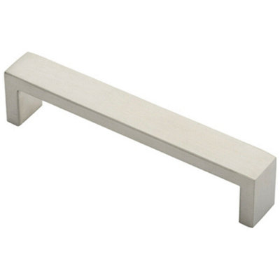 Rectangular D Bar Pull Handle 136 x 20mm 128mm Fixing Centres Stainless Steel Price Comparisons | Compare The Build