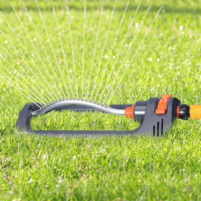 Rectangular sprinkler: Lawn sprinkler for watering areas from 90 to 220 ...