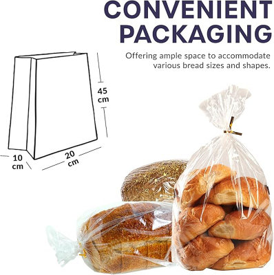 Bread loaf best sale plastic bags