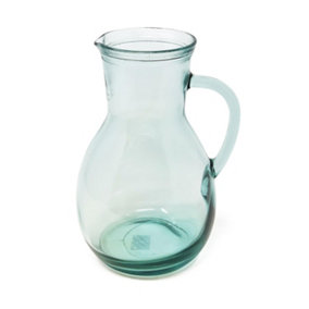 Recycled Glass Creative Entertaining Kitchen Dining Classic Pitcher & Tumblers Set 2.25L, 250ml