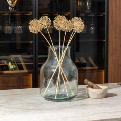 Recycled Glass Kitchen Dining Room Home Décor Delux Large Vase