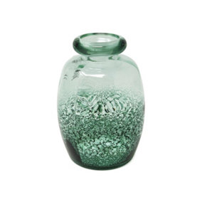 Recycled Glass Rimma Clear Home Décor Small Teardrop Vase (H) 16cm