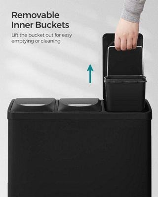 3 in 1 dustbin discount