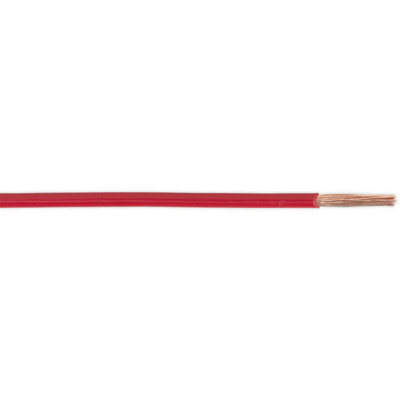 Red 25A Thin Wall Automotive Cable - 30m Reel - Single Core - RoHS ...