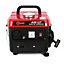Red 4L Gasoline Petrol Powered Electric Generator Portable Power Station 2 Stroke Engine