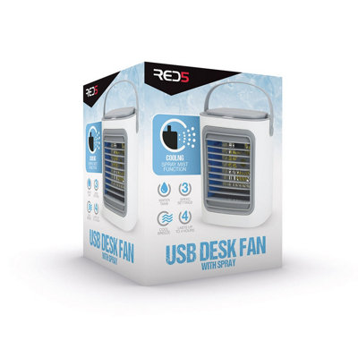 RED 5 Air Cooler Desk Mister Fan - 4