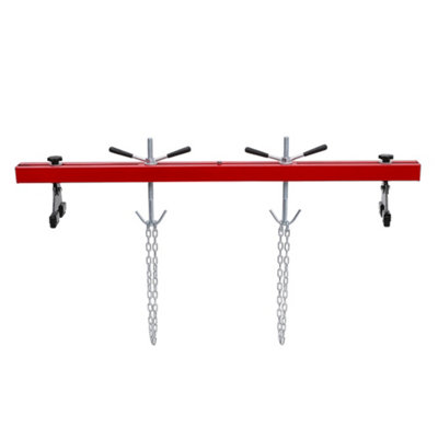 Red Adjustable Steel Engine Support Bar 1.5M 500kg