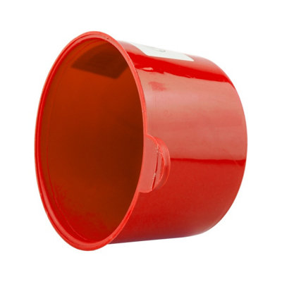 Red Angled Fuel Filling Funnel with Built-In Mesh Filter, Polypropylene ...