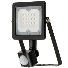 Red Arrow 10W Meteor LED Floodlight with PIR and Integrated LEDs