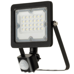 Red Arrow 20W LED Floodlight with PIR and Integrated LEDs