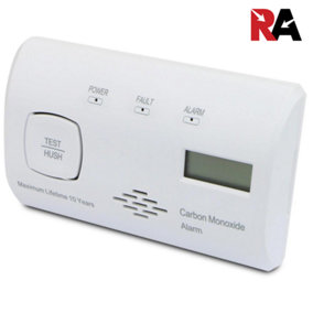 Red Arrow Carbon Monoxide Alarm  CO with 10 Year Lithium Battery