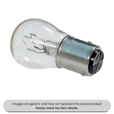 Red BAY15d Offset Index SBC Bulbs 12V, 21/5W Pack Qty 10