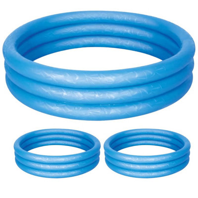 Red - Bestway Kids Inflatable Swimming Pool - 33x183x183 cm