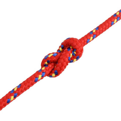Red Boat Rope 6 mm x 50 m Polypropylene - Marine Dock Line & Rigging Rope