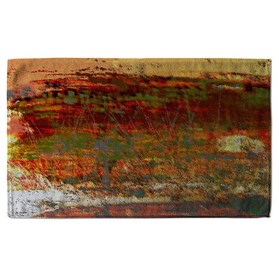 red branches (Bath Towel) / Default Title