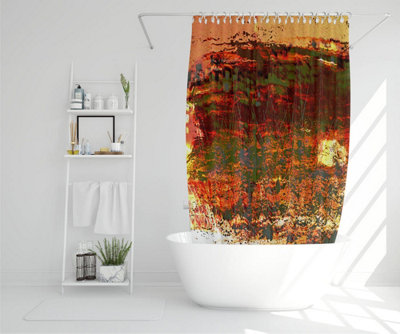 red branches (Shower Curtain) / Default Title Price Comparisons | Compare The Build