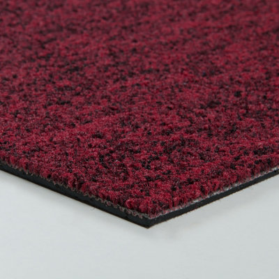 Red carpet tiles for commercial and residential use Schatex Interloop ...