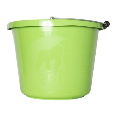 Red Gorilla - Premium Bucket 15L - Heavy-Duty Recyclable Plastic ...