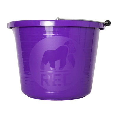 Red Gorilla - Premium Bucket 15L - Heavy-Duty Recyclable Plastic ...