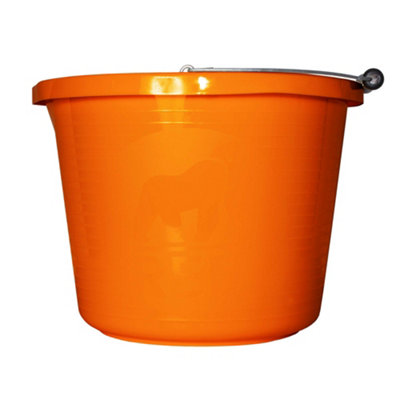 Red Gorilla - Premium Bucket 15L - Heavy-Duty Recyclable Plastic ...