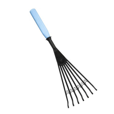 Red Gorilla Short Plastic Rake / Sky Blue