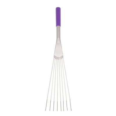 Red Gorilla Tubtrug Big Tidee Rake PURPLE (40cm)