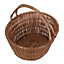 Red Hamper C015 Wicker Shopping Basket Chatsworth Market Basket