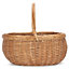 Red Hamper C045 Wicker Shopping Basket Large Deluxe Shopper