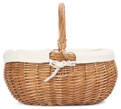 Yorkshire Oval Shopping Basket | Cazaar