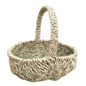 Red Hamper C074 Seagrass Seagrass Basket