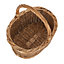 Red Hamper C082 Wicker Small Childs Country Oval Shopping Basket