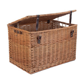 Red Hamper EH042 Wicker 60cm Double Steamed Chest Picnic Basket