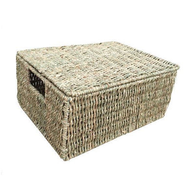 Red Hamper EH101 Seagrass Large Seagrass Storage Basket